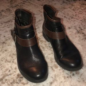 BCBG Black Booties